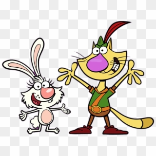 Nature Cat Fred And Daisy - Ronald Nature Cat Character Clipart