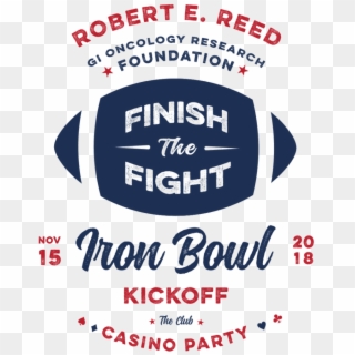 The "finish The Fight" Iron Bowl Kickoff And Casino Clipart
