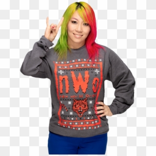 Xmas Nwo Sweater - Wwe Asuka Christmas Sweater Clipart