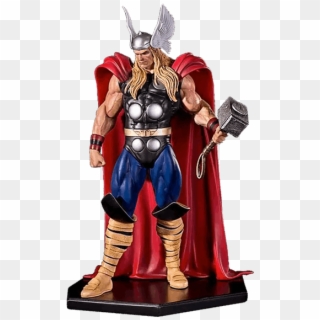 Thor With Mjolnir 1/10 Scale Statue - Thor Clipart