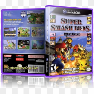 Super Smash Bros Melee Front Cover Case - Super Smash Bros Melee Precio Clipart