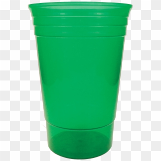 Green Cup - Green Plastic Cups Transparent Clipart