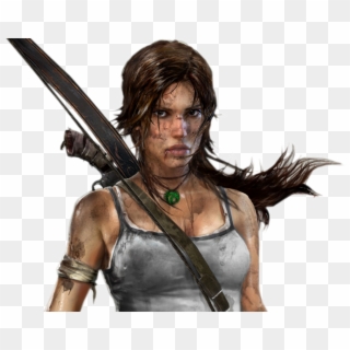 Lara Croft Video Game Clipart