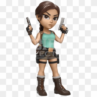 Tomb Raider Lara Croft Rock Candy Figure - Funko Rock Candy Lara Croft Clipart