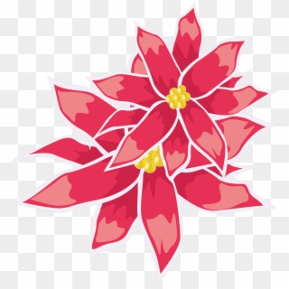 Clip Library Download Floral Design Leaf Transprent - Poinsettia - Png Download