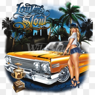 Low And Slow Lowrider Art - Muscle Car Clipart