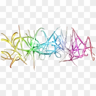Colorful Abstract Lines - Grass Clipart
