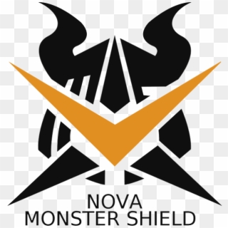 Nova Monster Shield Clipart