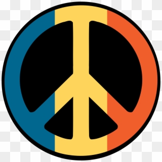 Peace Symbol Png - Peace Sign Red Yellow Green Clipart