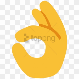 Free Png Ok Hand Emoji Png Image With Transparent Background - Ok Hand Emoji Png Clipart