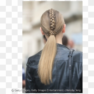 Multiple Braids To Flaunt - Hairstyle Clipart
