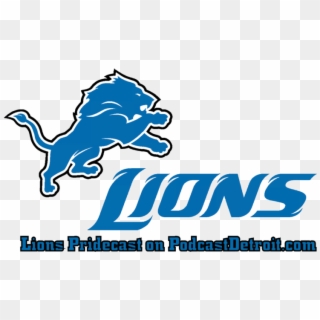 Detroit Lions Logo Transparent Clipart