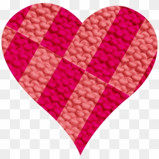 Knitting Needle Hand-sewing Needles Yarn - Heart Clipart