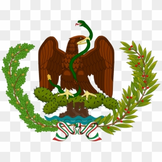 Escudo Nacional De Los Estados Unidos Mexicanos - Bandera Republicana Mexicana Clipart