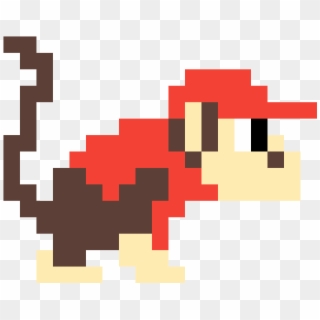 Diddy Kong - Diddy Kong Mario Maker Clipart