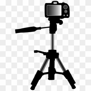 Medium Image - Camera With Tripod Png Clipart