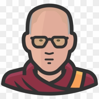 Download Svg Download Png - Dalai Lama Icon Clipart
