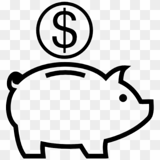 Piggy Bank Png Icon - Piggy Bank Icon Png Clipart