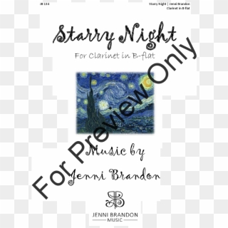 Starry Night Thumbnail Starry Night Thumbnail - Van Gogh Starry Night Clipart
