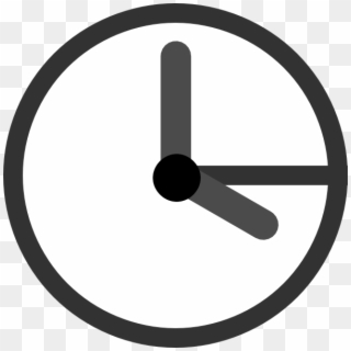 Timer Clipart Png - Clock Icon Grey Png Transparent Png