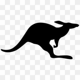Kangaroo Silhouette Png Photo - Black And White Kangaroo Logo Clipart