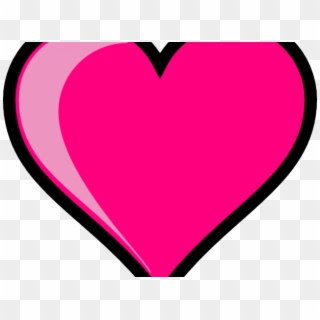 Pink Heart Icon Clipart