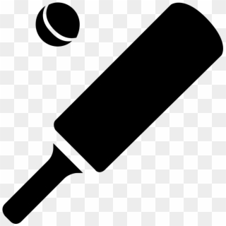 Cricket - Cricket Bat Icon Png Clipart