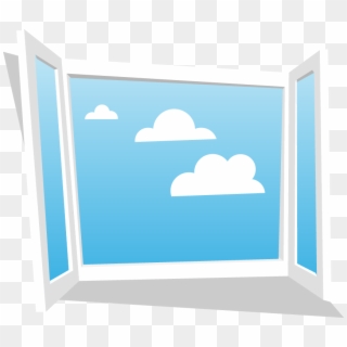 Microsoft Windows Clipart Blue Window - Png Download
