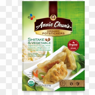 Annie Chun's Shiitake & Vegetable Organic Potstickers - Annie Chun's Potstickers Vegan Clipart