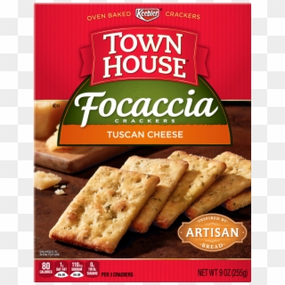 Town House Focaccia Crackers Clipart