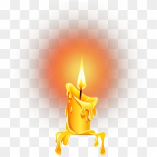 #candle #candlelight #light #flame #fire @nila - Flame Clipart