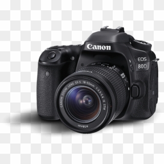 Download Canon 80d Dslr Camera Png Transparent Images - Canon 80d 18 55 Clipart