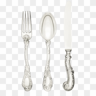 Jarosinski & Vaugoin Hand Forged Silver Cutlery Design - Fork Clipart