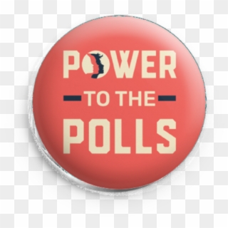 Power To The Polls Button - Hot Boy Han Quoc Clipart