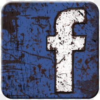 1409453847 2 Facebook Icon - Facebook Logo Grunge Png Clipart