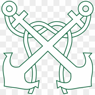 This Free Icons Png Design Of Crossed Anchors Clipart