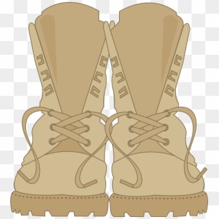 Photo By - Combat Boot Clip Art - Png Download