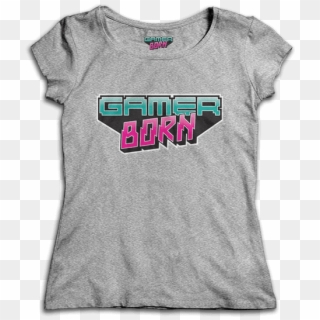 Women's Gamerborn Logo T-shirt - T-shirt Clipart