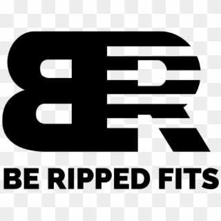 Be Ripped Fits Myshopify Com Logo - Poster Clipart