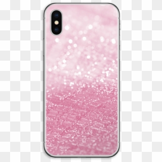 Pink Glitter Skin Iphone Xs - Iphone 8 Plus Glitter Case Clipart