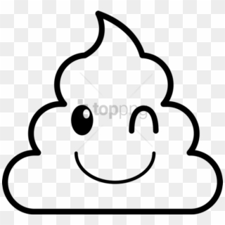 Free Png Download Cute Poop Coloring Pages Png Images - Poop Emoji Coloring Page Clipart