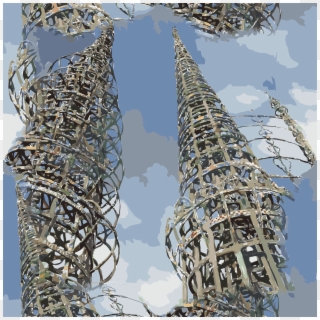 This Free Icons Png Design Of Watts Towers Clipart