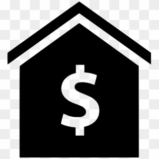 Real Estate Home Dollar Sign Pay Comments - Graphics Clipart