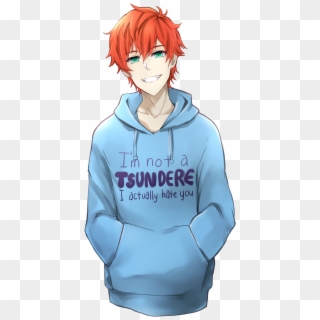 Banner Royalty Free Download Hahahahhahhahha Things - I M Not A Tsundere I Actually Hate You Hoodie Clipart