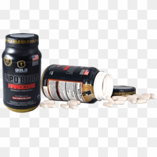 Lipo Burn Hardcore Gold Nutrition Medidor Pastillas - Energy Shot Clipart