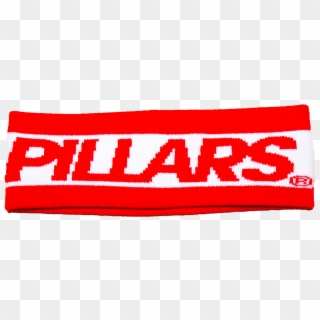 Pillars Logo Headband - Carmine Clipart