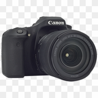 Download Canon 80d Dslr Camera Png Transparent Images - Canon Clipart