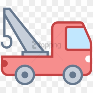 Free Png Tow Truck Icon - Red Tow Truck Icon Clipart