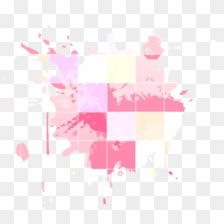 Pastel Blood Spatter Aesthetic Pink Pixel Pale - Graphic Design Clipart