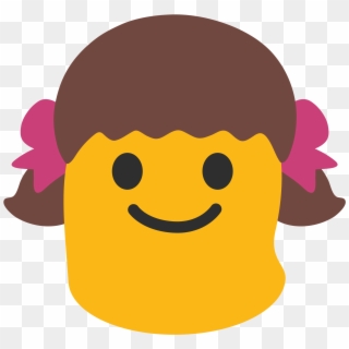 Android Girl Emoji Png , Png Download - Android Girl Emoji Png Clipart